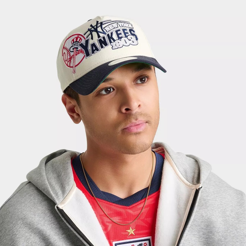 New York Yankees New Era 9FORTY Snapback Baseball Cap hat A-Frame